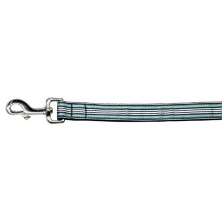 UNCONDITIONAL LOVE Preppy Stripes Nylon Ribbon Collars Light Blue White 1 wide 4ft Lsh UN847431